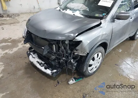 2016 Nissan Rogue S из США, поврежденный, VIN JN8AT2MV2GW134954